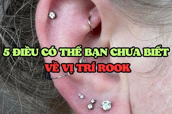 Xỏ Rook có đau không