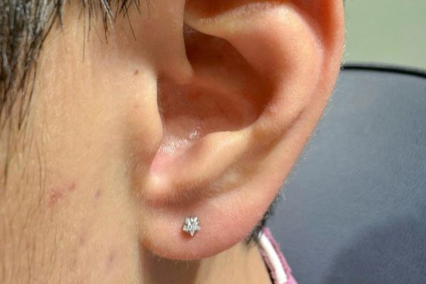 xỏ thịt tai cho nam giới