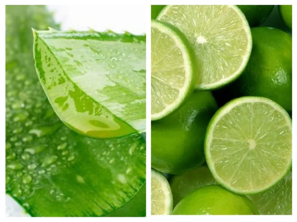 Mặt nạ nha đam và chanh