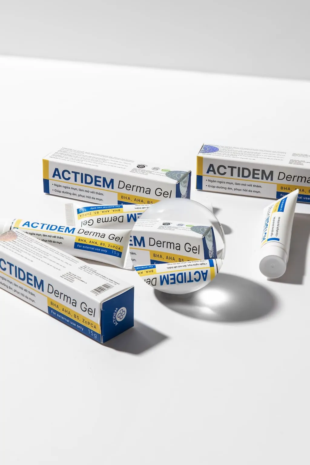Giảm mụn với Actidem Derma Gel