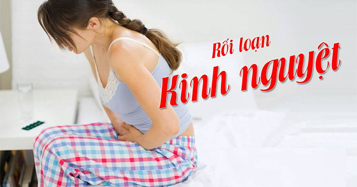 Rối loạn kinh nguyệt là một trong những nguyên nhân gây ra tình trạng mụn dưới da