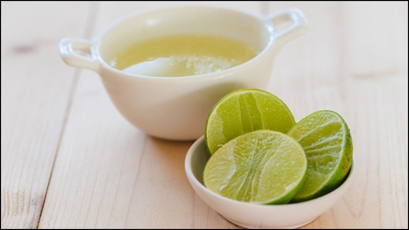 Nước cốt chanh có công dụng đặc biệt với làn da