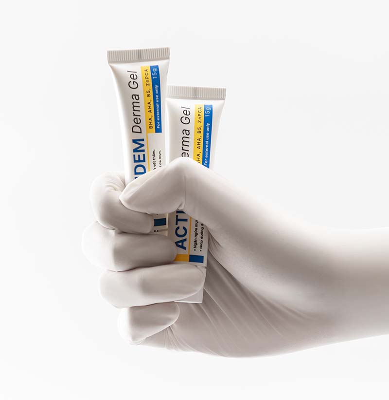 Gel tiêu diệt mụn ẩn mụn thâm Actidem