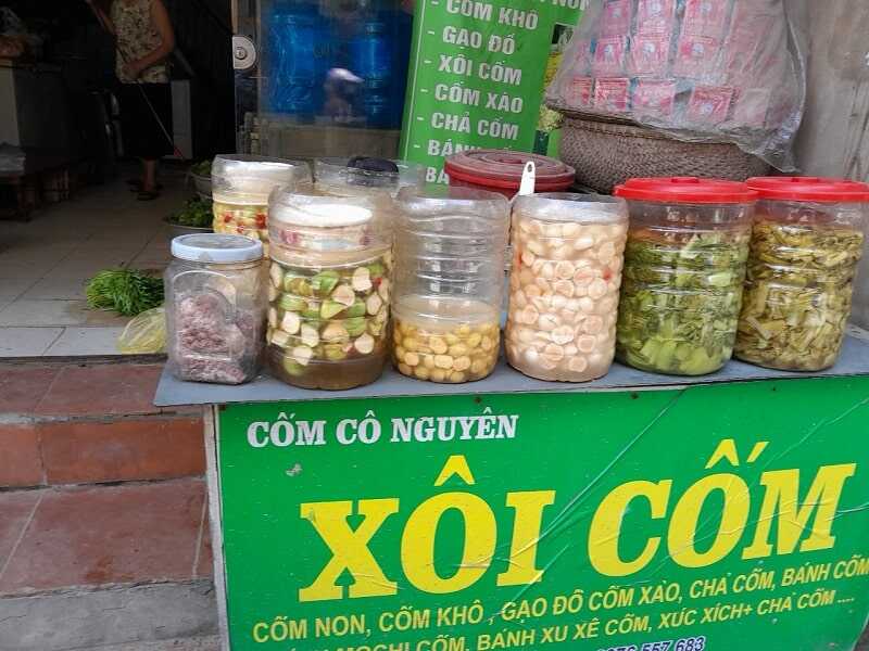 Cửa hàng cốm cô Nguyên Mễ Trì Thượng