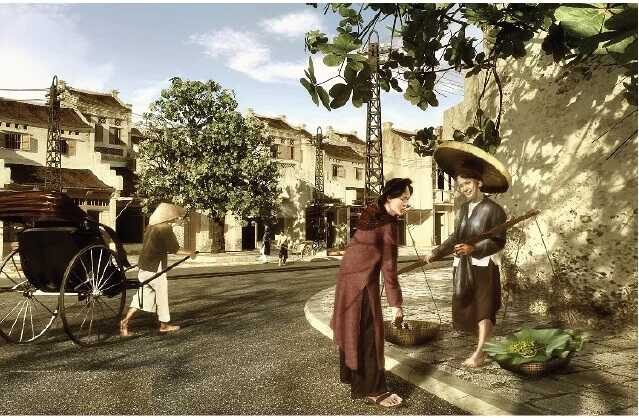 Gánh cốm Vòng xưa