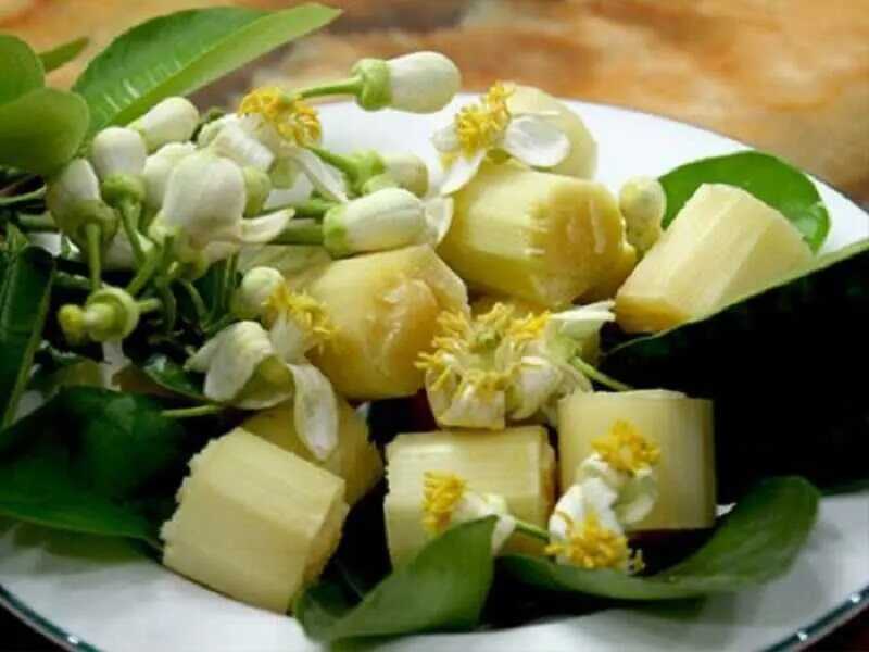 Mía đỏ ướp hoa bưởi