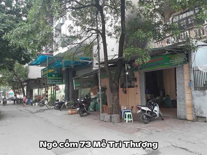 Ngõ cốm số 73 Mễ Trì Thượng
