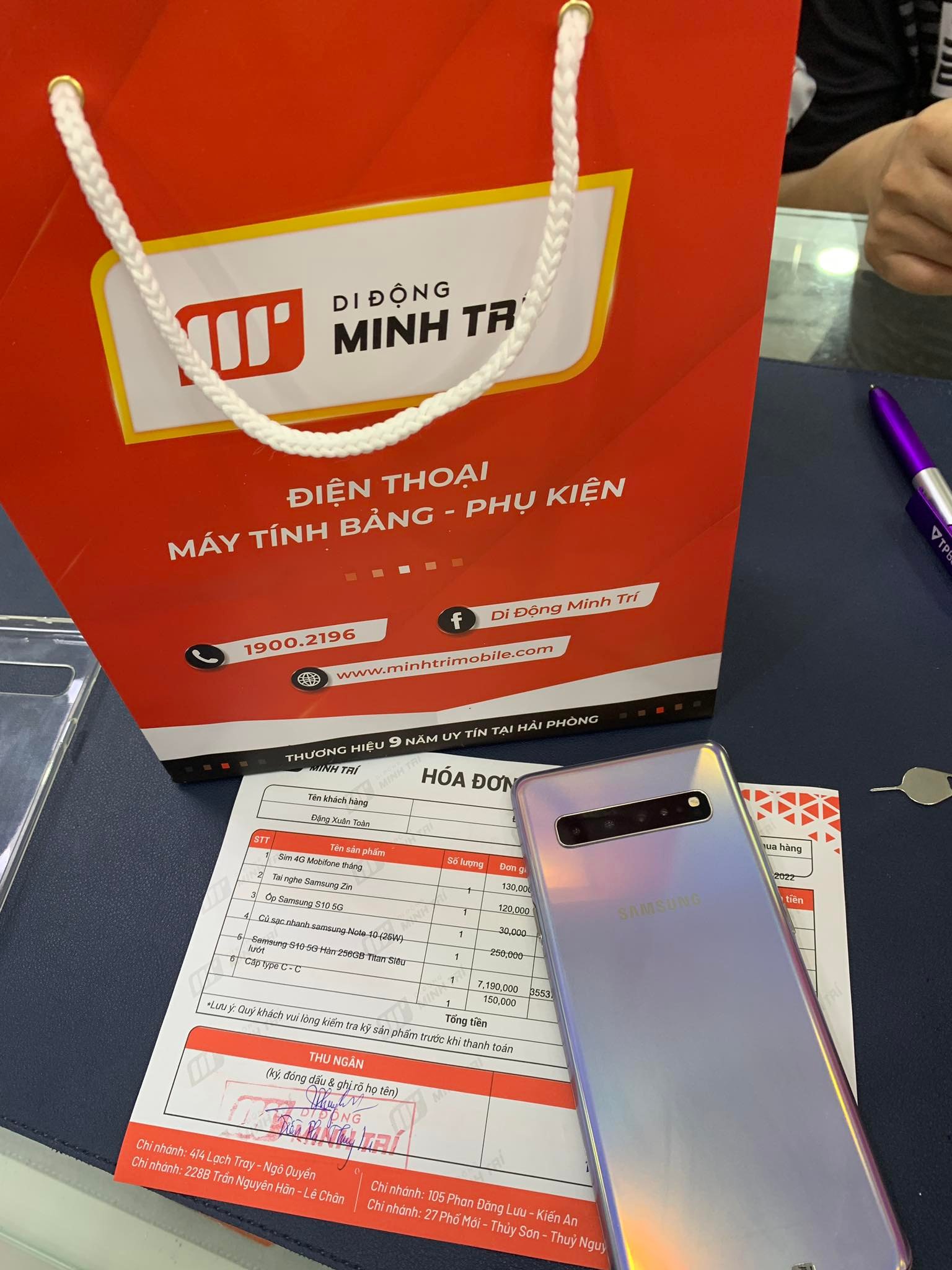 Sở hữu Samsung S10 5G tại Di Động Minh Trí