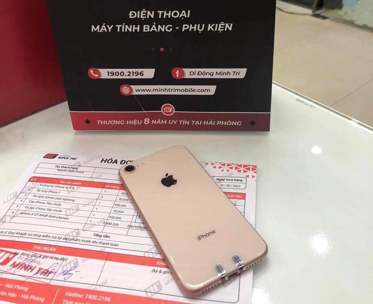 trả góp iphone 8 tại di động minh trí