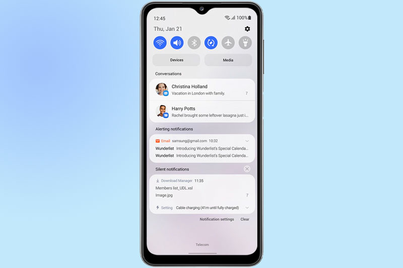 Hỗ trợ sạc nhanh