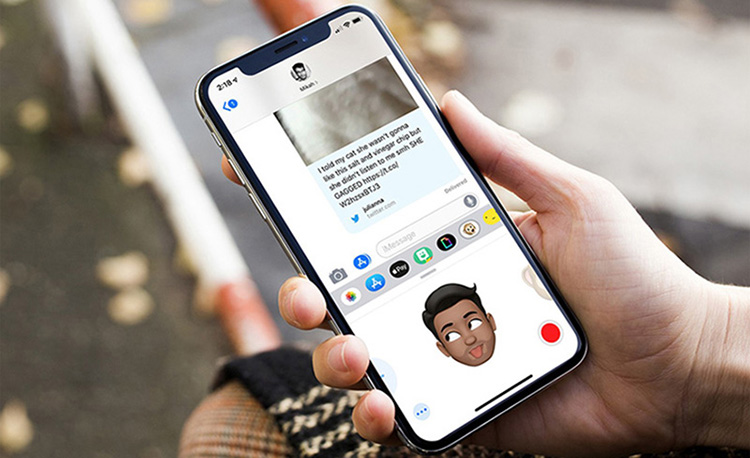 Animoji trên iPhone XS Max