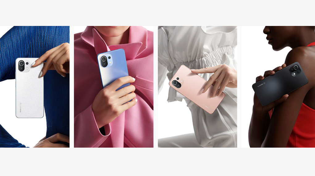 Redmi 11 Lite với dạng màu sắc