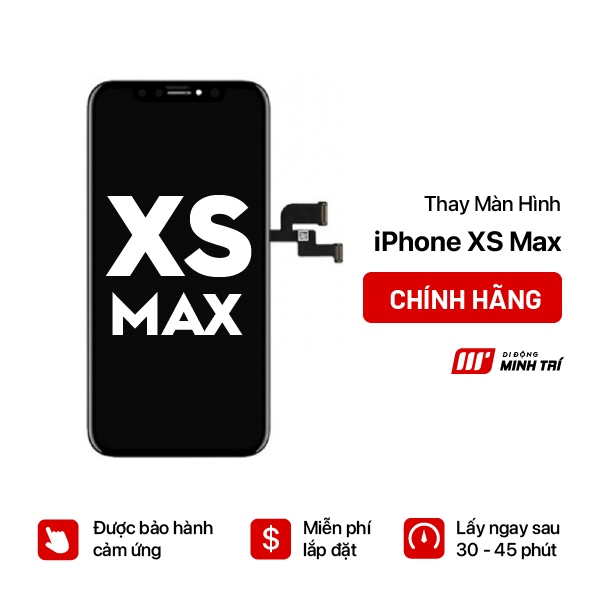 Thay màn iPhone XS Max chính hãng