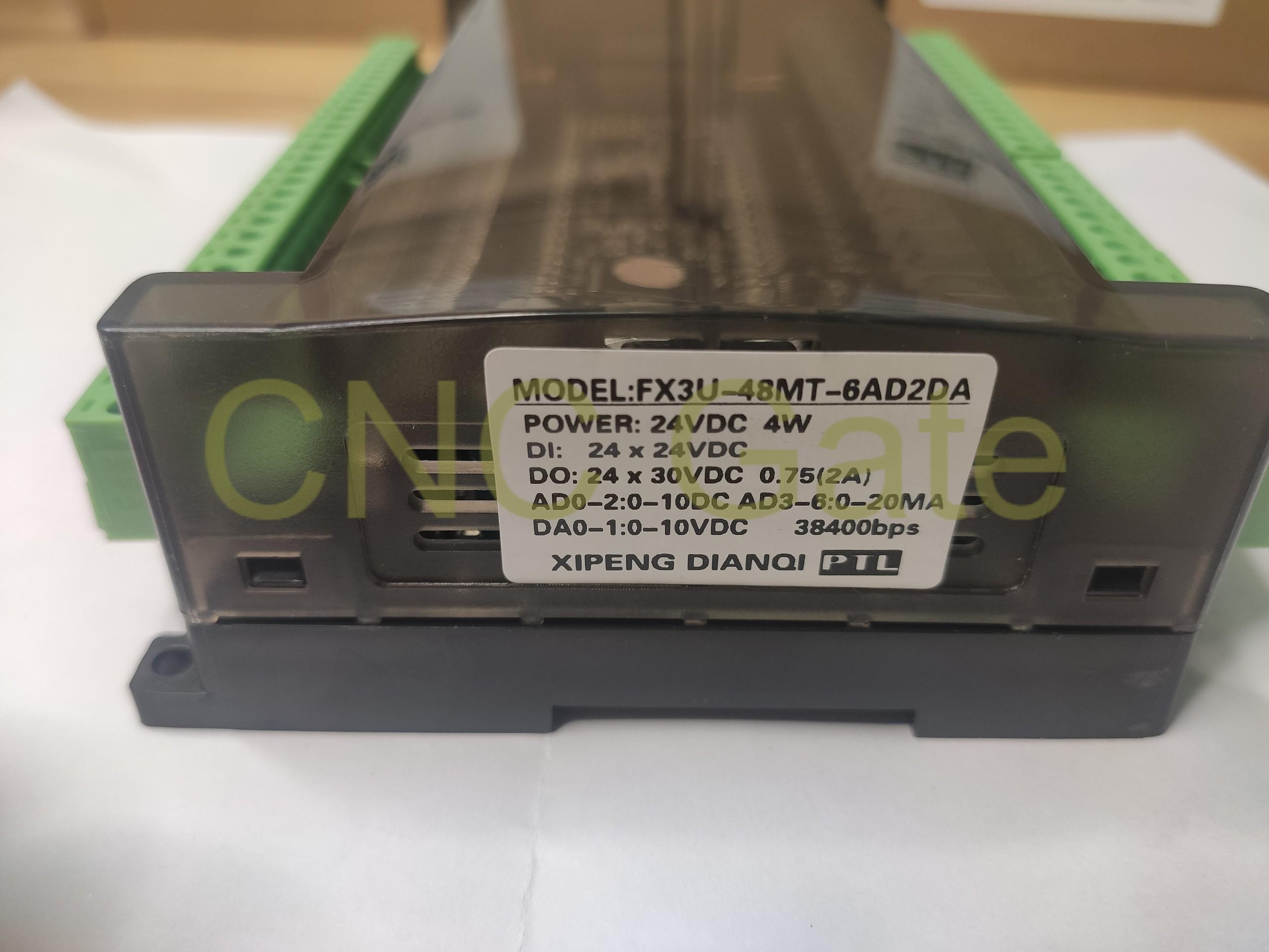 Board PLC Mitsubishi FX3U-48MT-6AD-2DA