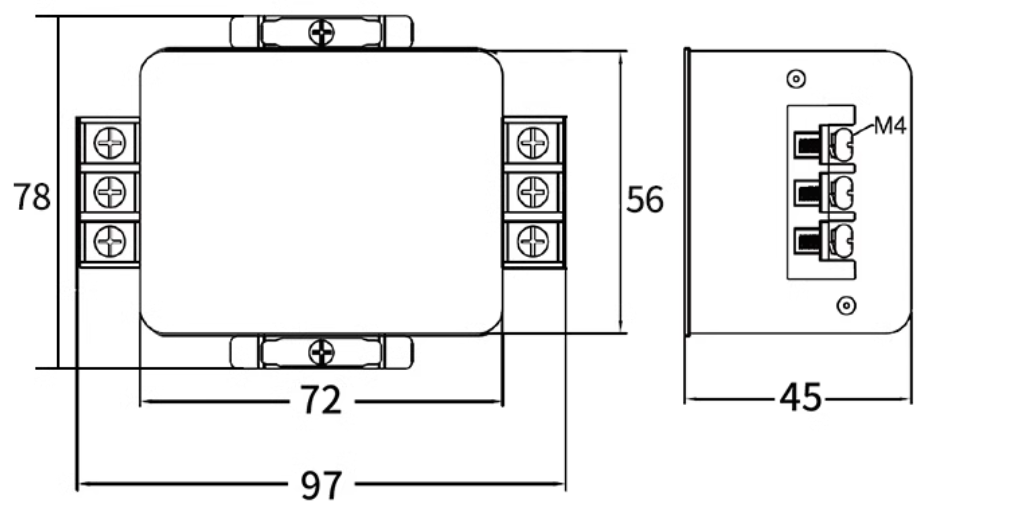 Bộ lọc nguồn CW4L2-30A-S (005) G (Có thêm đường ray hướng dẫn 30A)