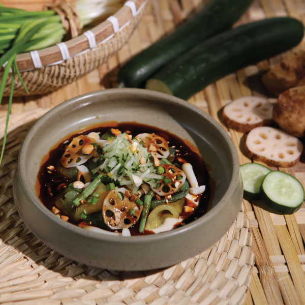 Mì dẹt sốt Tứ Xuyên lạnh