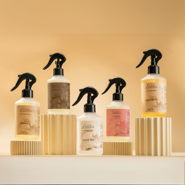 Bộ Sưu Tập Bình Xịt Phòng Letitia - Chạm khẽ để hương thơm lan tỏa
