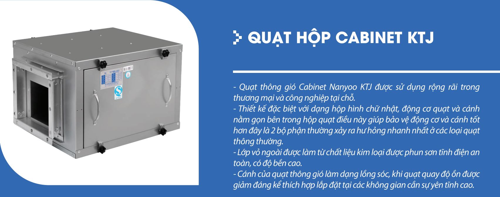 Quạt hộp Cabinet Nanyoo KTJ-23-32