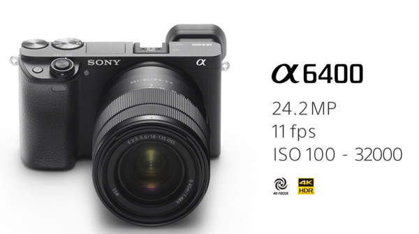 Sony A6400 24.2MP quay phim 4K