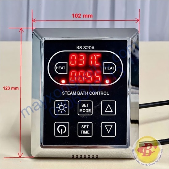 Bảng điều khiển máy xông hơi ướt coasts KSB 329