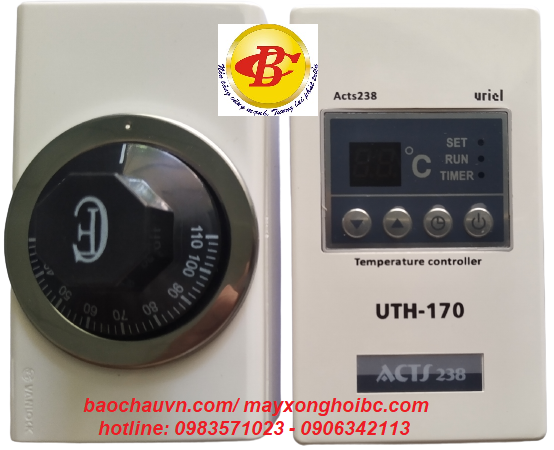 bảng điều khiển máy xông hơi tại bình thuận