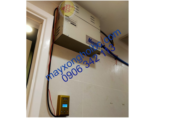 Cách lắp đặt máy xông hơi Monaco