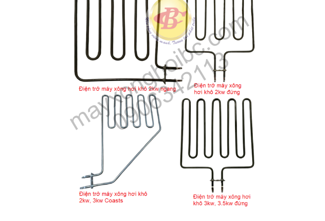 Điện trở máy xông hơi khô Amazon