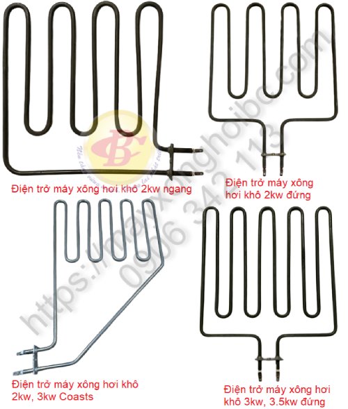 Điện trở máy xông hơi khô