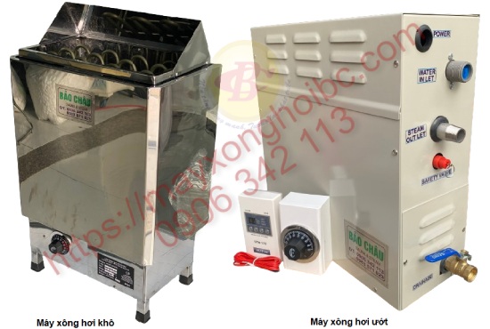 máy xông hơi nghệ an