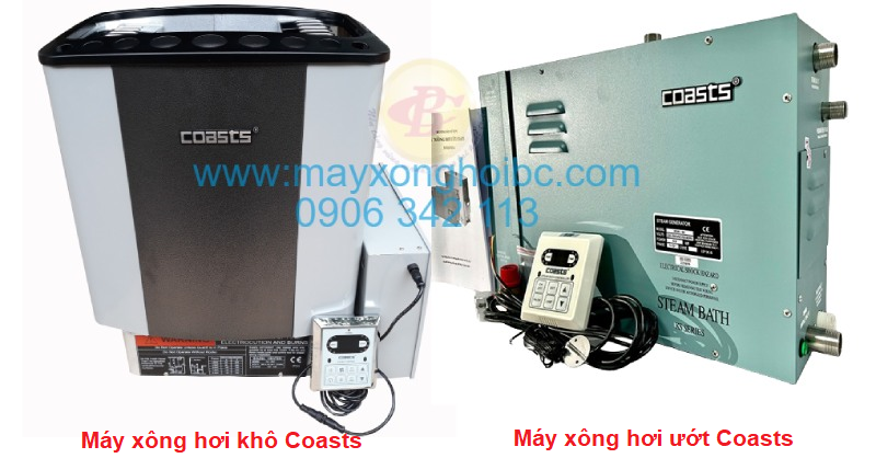 máy xông hơi coasts