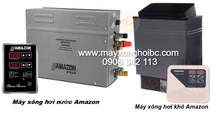 Máy xông hơi gia đình amazon