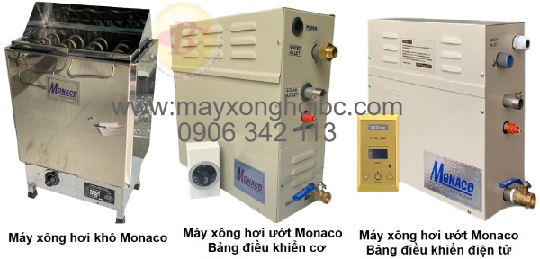 máy xông hơi Monaco giá rẻ