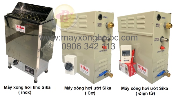 máy xông hơi sika