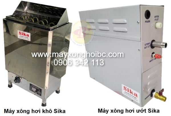 máy xông hơi Sika