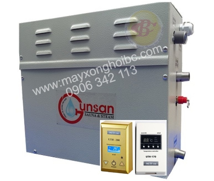 máy xông hơi ướt gunsan 6kw điện tử