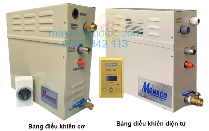 máy xông hơi ướt monaco