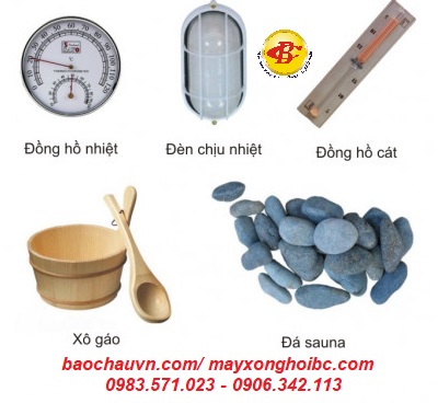 phụ kiện máy xông hơi khô bình thuận