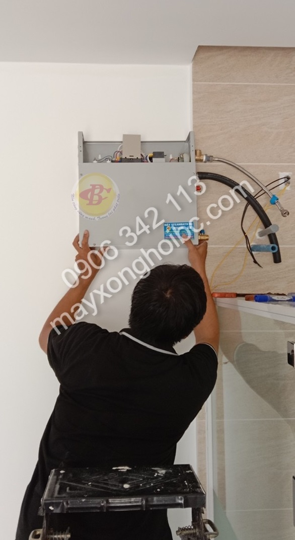 Lắp đặt máy xông hơi ướt Bảo Châu