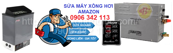 Sửa máy xông hơi Amazon