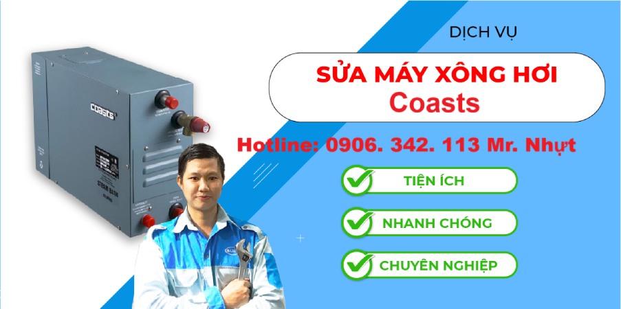 Sửa máy xông hơi Coasts