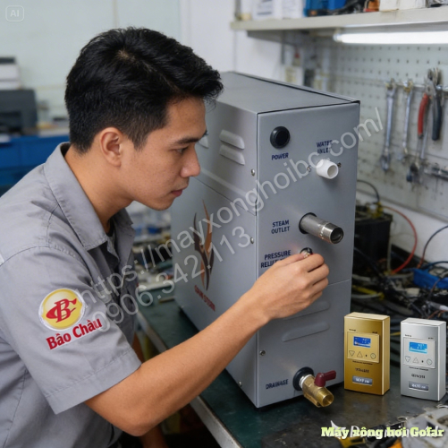 Sửa máy xông hơi Phú Quốc
