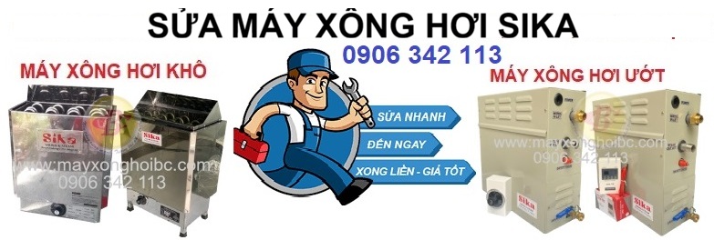 Sửa máy xông hơi Sika