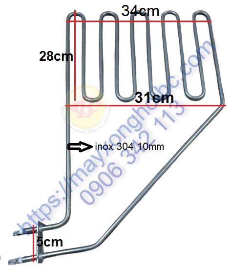 Điện trở máy xông hơi khô Amazon 2kw