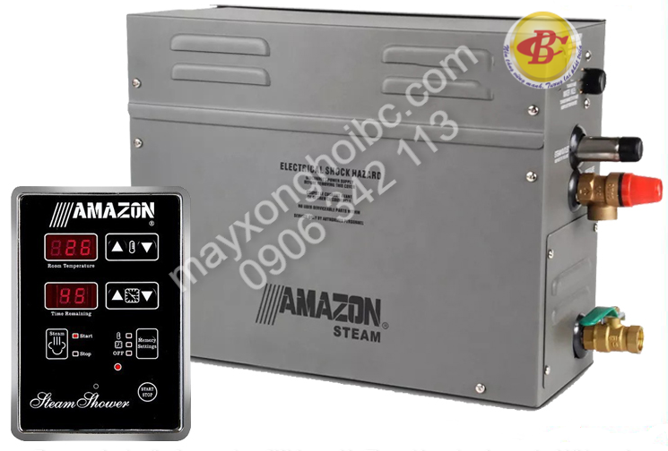 máy xông hơi ướt amazon 12kw