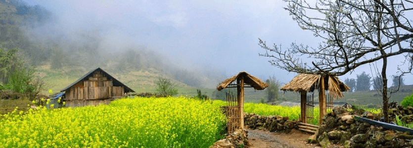 minority village in sapa