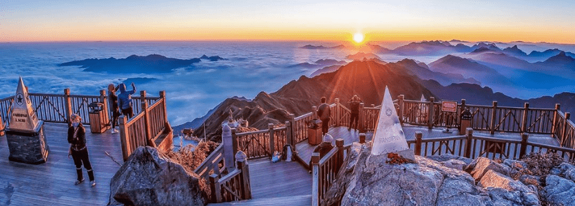 sea of cloud in sapa