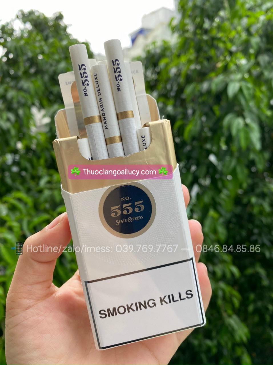 Thuốc lá 555 Singapore, Thuốc lá 555 Gold Singapore, thuốc lá 555 Madarin Deluxe, thuốc lá 555 Signature, thuốc lá 555 điếu dài gói bé, thuốc lá 555 ngoại nhập xách tay, thuốc lá 555 vàng, thuốc lá 555 trắng, thuốc lá 555 xanh