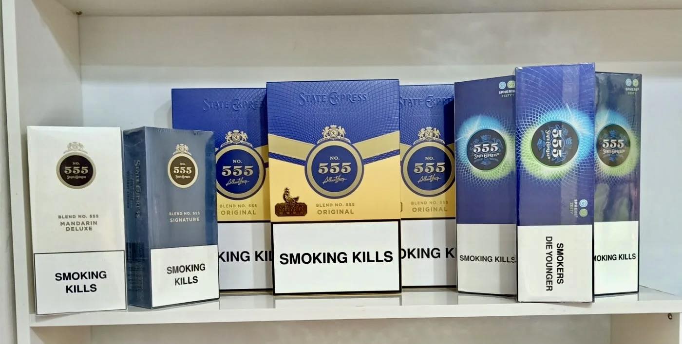 Thuốc lá 555 Madarin Deluxe, 555 Madarin Deluxe, Thuốc lá 555 Signature, Thuốc lá 555 Singapore xanh, Thuốc lá 555 Singapore trắng, Thuốc lá 555 vàng đôi