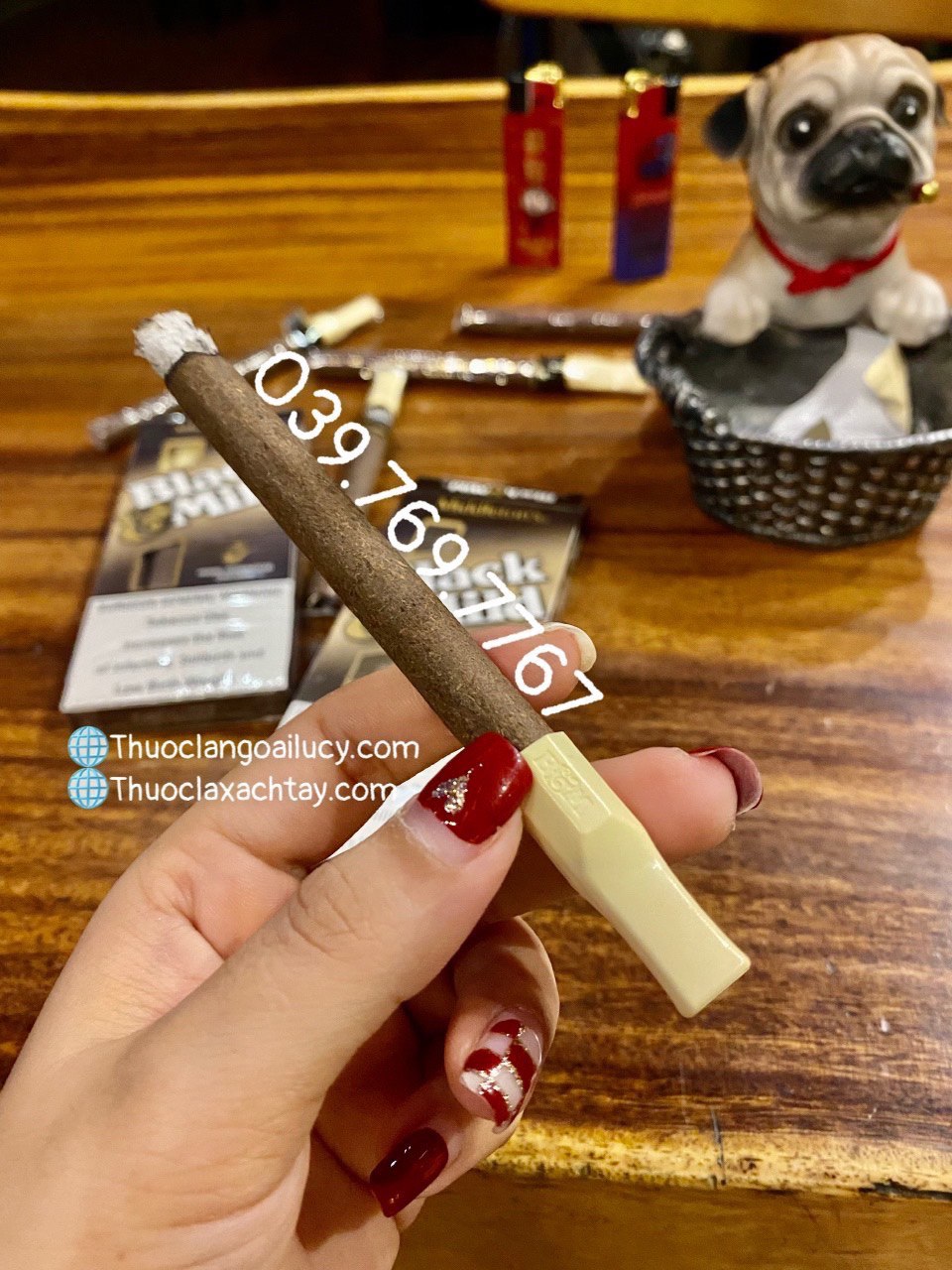 Black Mild, Xì gà sữa Black Mild, Xì gà Black Mild, xì gà sữa, xì gà điếu nhỏ, xì gà tẩu nhựa, xì gà sữa Black & Mild, xì gà đầu lọc nhựa, xì gà mini,