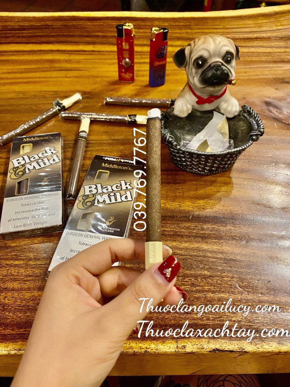 Black Mild, Xì gà sữa Black Mild, Xì gà Black Mild, xì gà sữa, xì gà điếu nhỏ, xì gà tẩu nhựa, xì gà sữa Black & Mild, xì gà đầu lọc nhựa, xì gà mini,